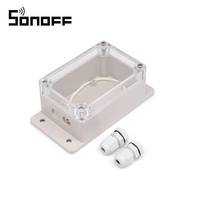 Sonoff IP66 Waterproof Box Water-resistant Junction Shell Smart Home Waterproof Cover Case For Sonoff Basic/RF/Dual/Pow Series