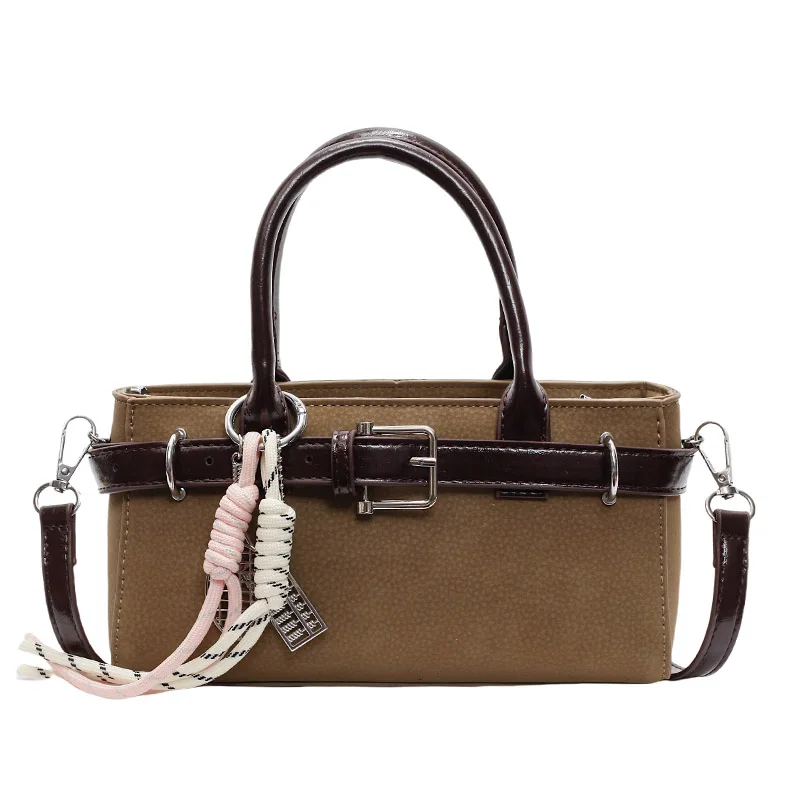 

Top-handle Bags for Women Bright Oil PU Leather Pure Color Shoulder Crossbody Bags 2025 Latest Luxury Designer Handbag Sac