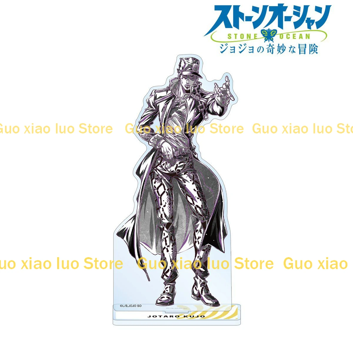 JoJo`s Bizarre Adventure Stone Ocean Foo Fighters Ws Jolyne Cujoh Sp Foo Fighters  Ani-Art Black LABEL Big Acrylic Stand