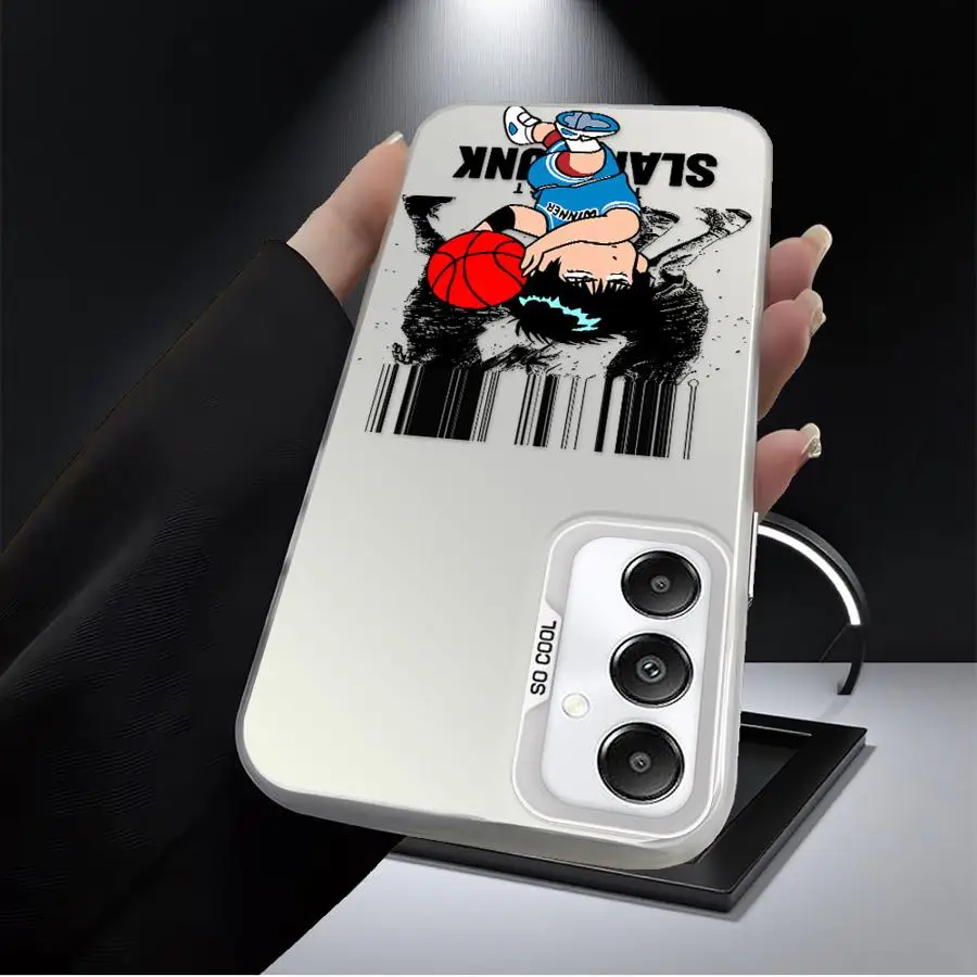Case for Samsung Galaxy A73 A72 A51 A56 A26 A36 A71 A52 A55 A35 A54 A53 Soft Cover Slams-Dunks Cool