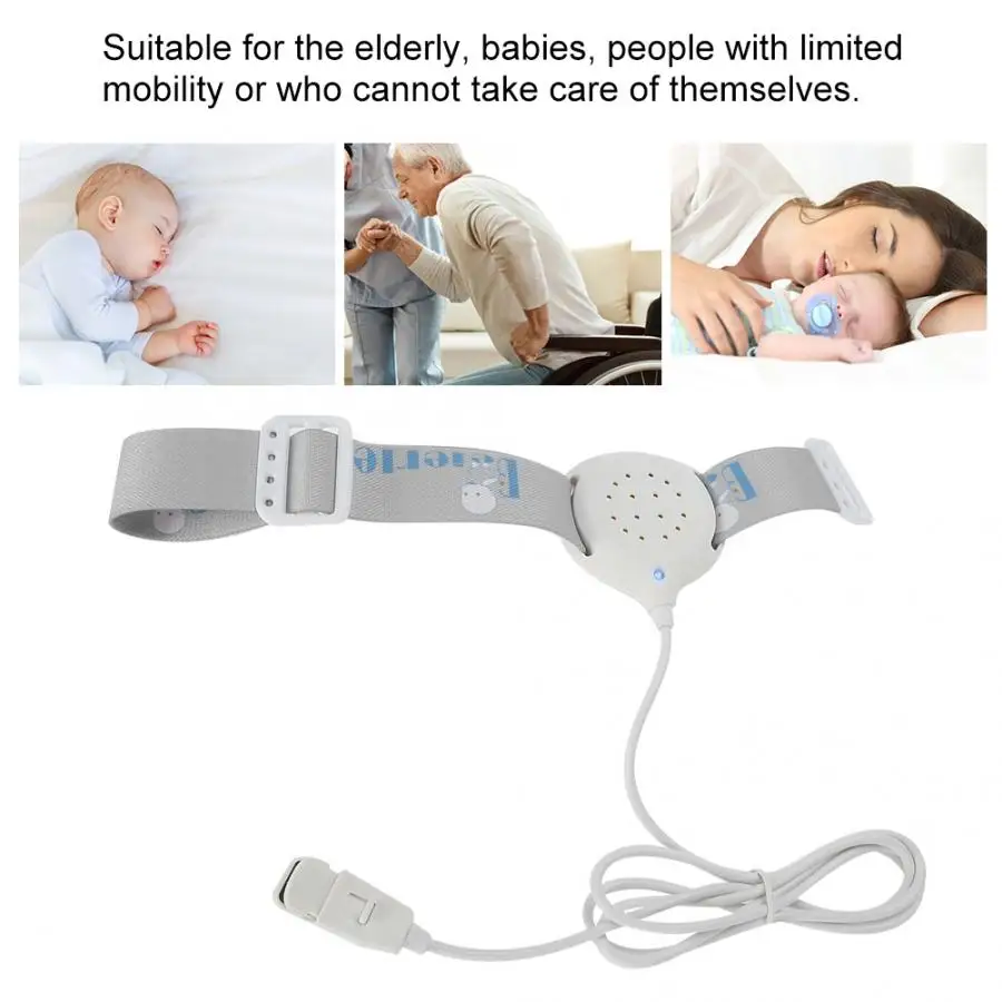 Portable Arms Wear Bedwetting Alarms High Sensitivity Professional Potty Training Baby Toddler Adults Sensor Enuresis Alarms New