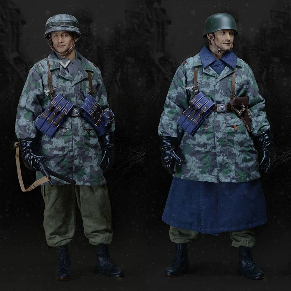 Ujindou Ud9009 1/6 Men Soldier Fallschirmjager Ardennes With Weapons Camouflage Battle Suit 12