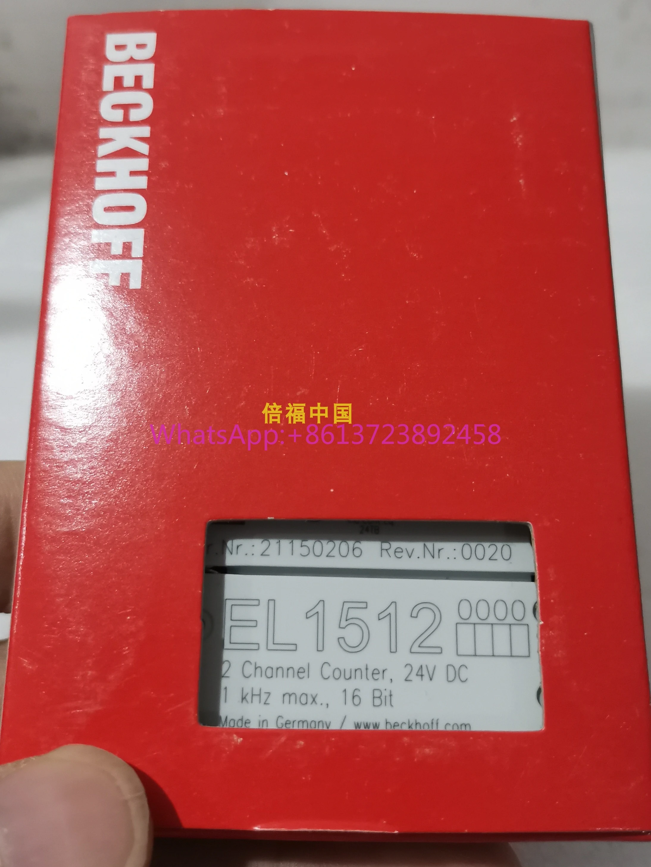 

BECKHOFF EL1702 EL1804 EL1808 EL1809 EL1814 EL1819 EL1859