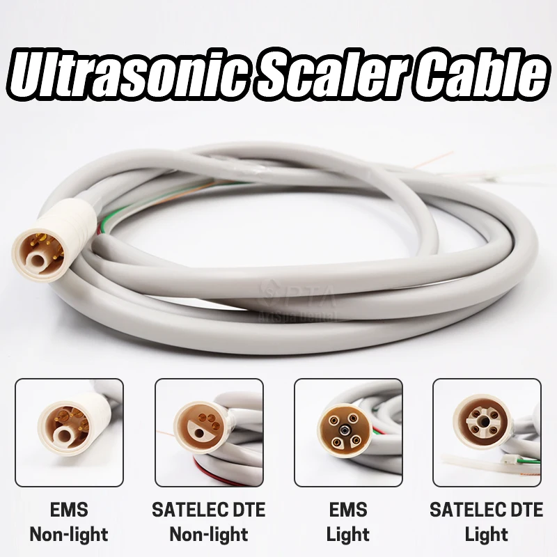 4 Types Handpiece Tubing Dental Scaler Detachable Cable Tube Ultrasonic Scaler Cable Water Hose Spare Tubing