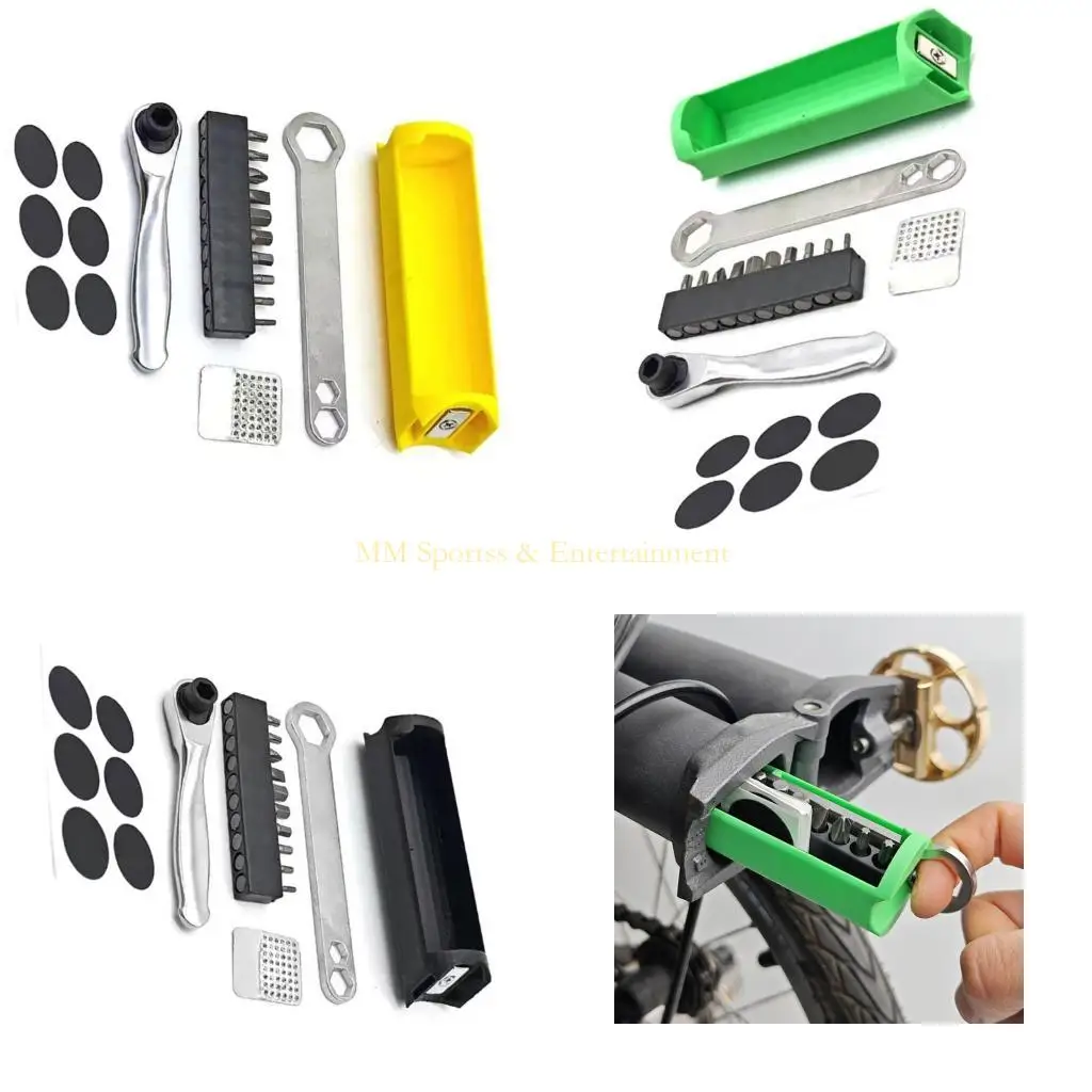 

31BE Bike Repair Case With Integrated Storage Compartment And Retention