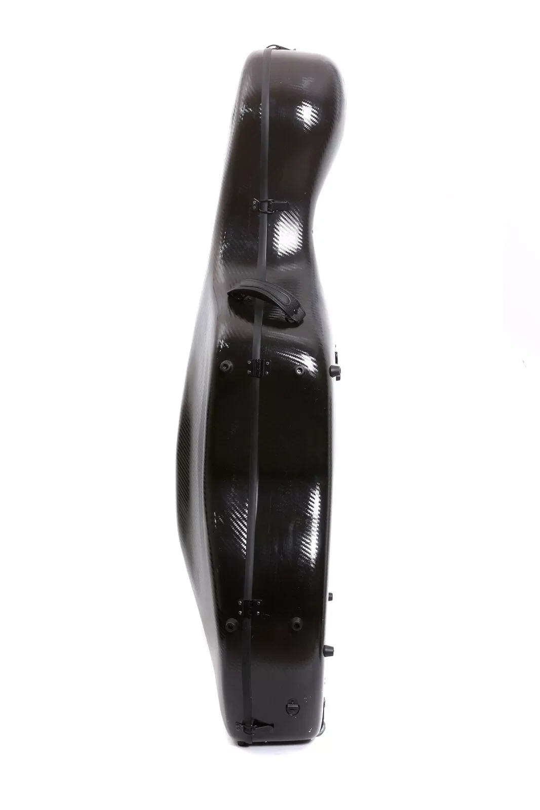 4/4 New Cello Case Carbon Fiber Cello Box with strap & 2 Wheels sturdy and lightweight #USDurable