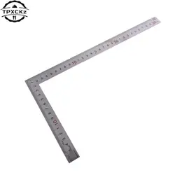 Metal Steel Right Angle Ruler Engineers Try Square Set Woodworking Wood Measuring Tool  90 Degrees Measurement Instruments