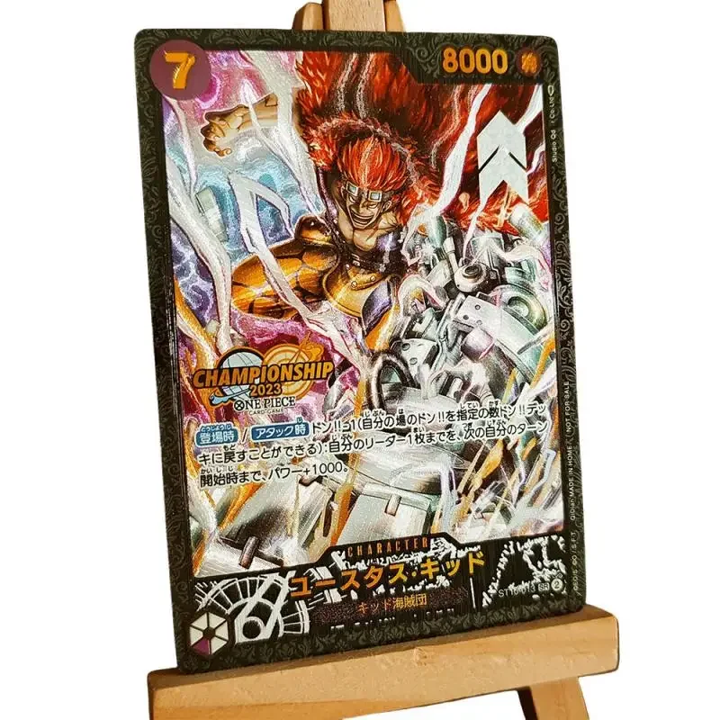 อะนิเมะ ONE PIECE DIY ACG Zoro กฎหมายเด็ก Kaidou Luffy Linlin ของเล่นสําหรับชายเดสก์ท็อปต่อสู้เกมสะสมการ์ดของขวัญวันเกิด