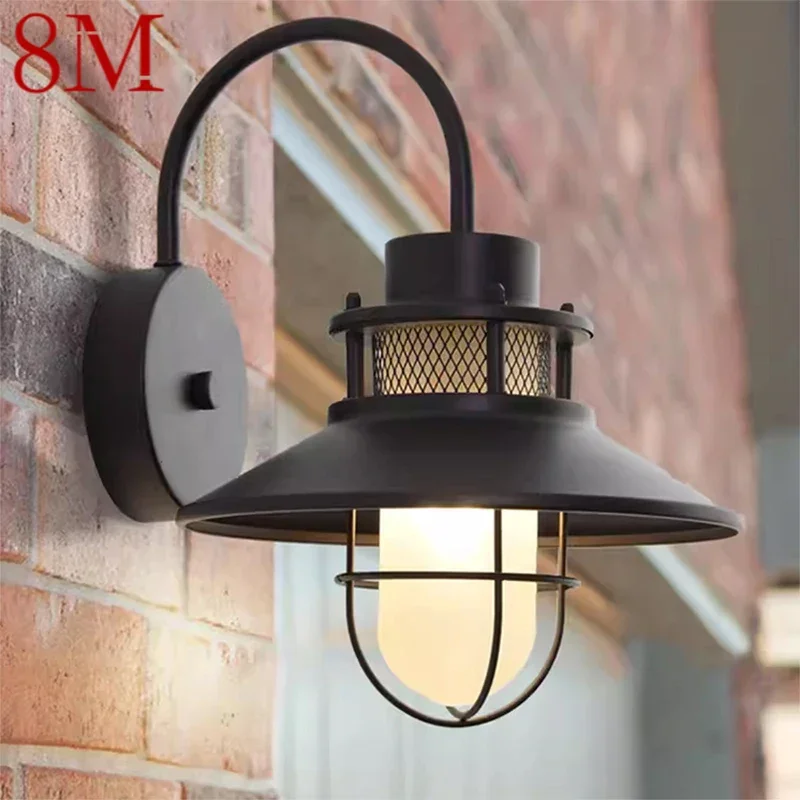 

8M Contemporary LED Outdoor Wall Lamps Electric Simplicity Waterproof Balcony Hallway Courtyard Villa Gate Hotel