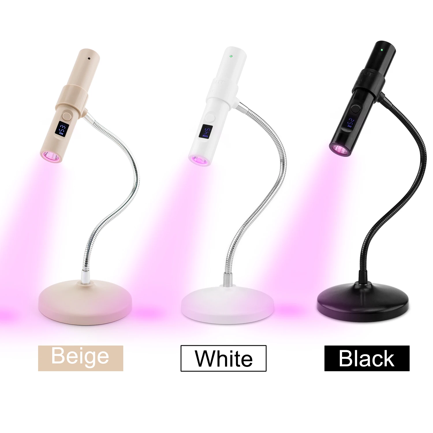 Tragbare Mini-UV-LED-Nagellampe, USB, professioneller Nageltrockner, Mini-Taschenlampenstift zum Aushärten aller Gele, Nageltrockner, Maniküre-Werkzeug