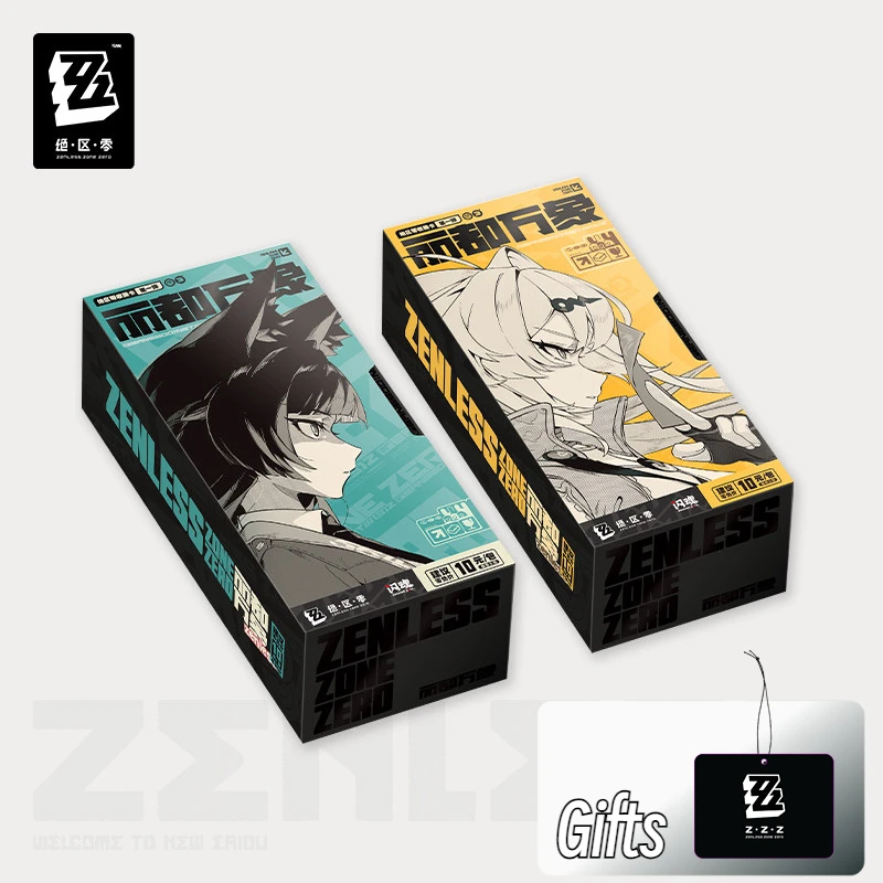 Zenless Zone Zero Original Sammelkarten Vol.1 Lido Vientiane Spiel Anime Sammelkarten Handelsfiguren Peripherie-Geschenke