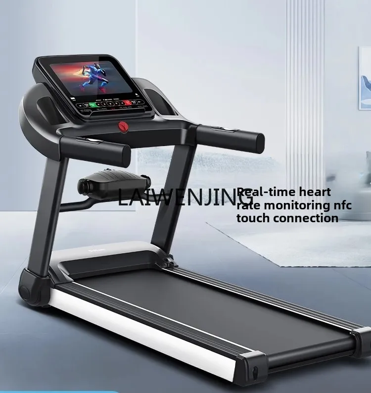

HLZ treadmill household small ultra-quiet foldable walking machine for indoor gym