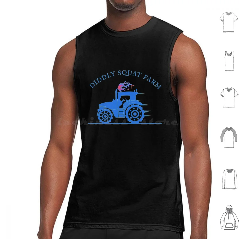 Farm Fashion Active Tank Tops Vest Sleeveless Farm Jeremy Farm Funny Diddly Squat Tractor Farming Top Gear Diddly Squat Farm