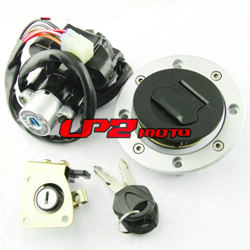 Ignition Switch Fuel Gas Cap Seat Lock Set For Suzuki0 Katana GSX600F GSX750F 98-06 Inazuma GSX400 FSV/FSK1 GSX1200 FSW/FSX 99-0