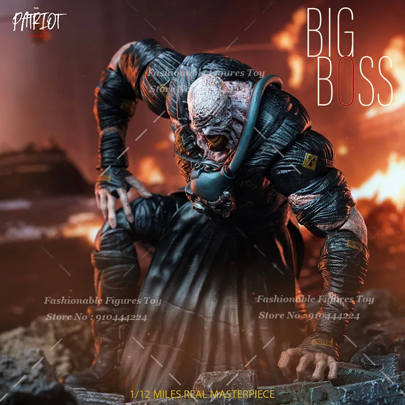 

1/12 Soldier Super Power Battle Doll Hot Blooded Game Villain Boss Full Set 6Inch Action Figure Model Collection Patriot Studio