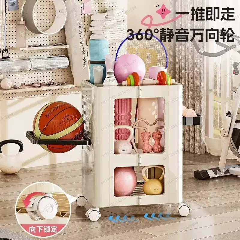 1 Piece Yoga Mat Storage Rack Home Fitness Equipment Storage Rack Yoga Mat Holder, Yoga Mat, Foam Roller,Basketball Storage Rack