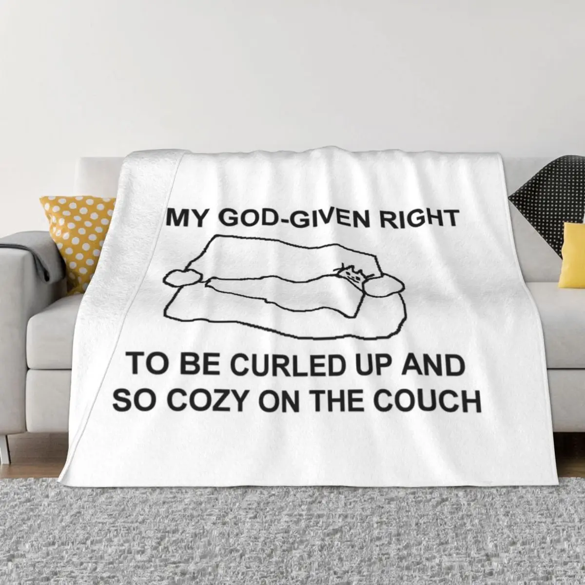 

Cozy On The Couch Anime Blankets Couple Blankets Custom Blanket Personalized Throw Blanket