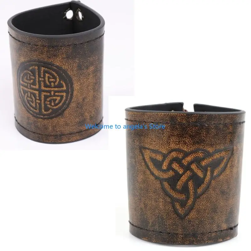 X4YC Historical Armband Roleplay Brazo Gauntlets Vintage Protector Protector Guard brazo para eventos culturales y festival