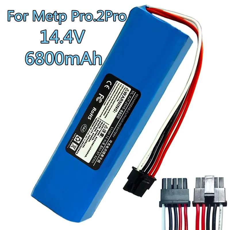 

Для Metp Pro 2 Pro's нового 14,4 V 6800mAh литиевого аккумулятора. Оригинальный аккумулятор. Подходит для ремонта и замены