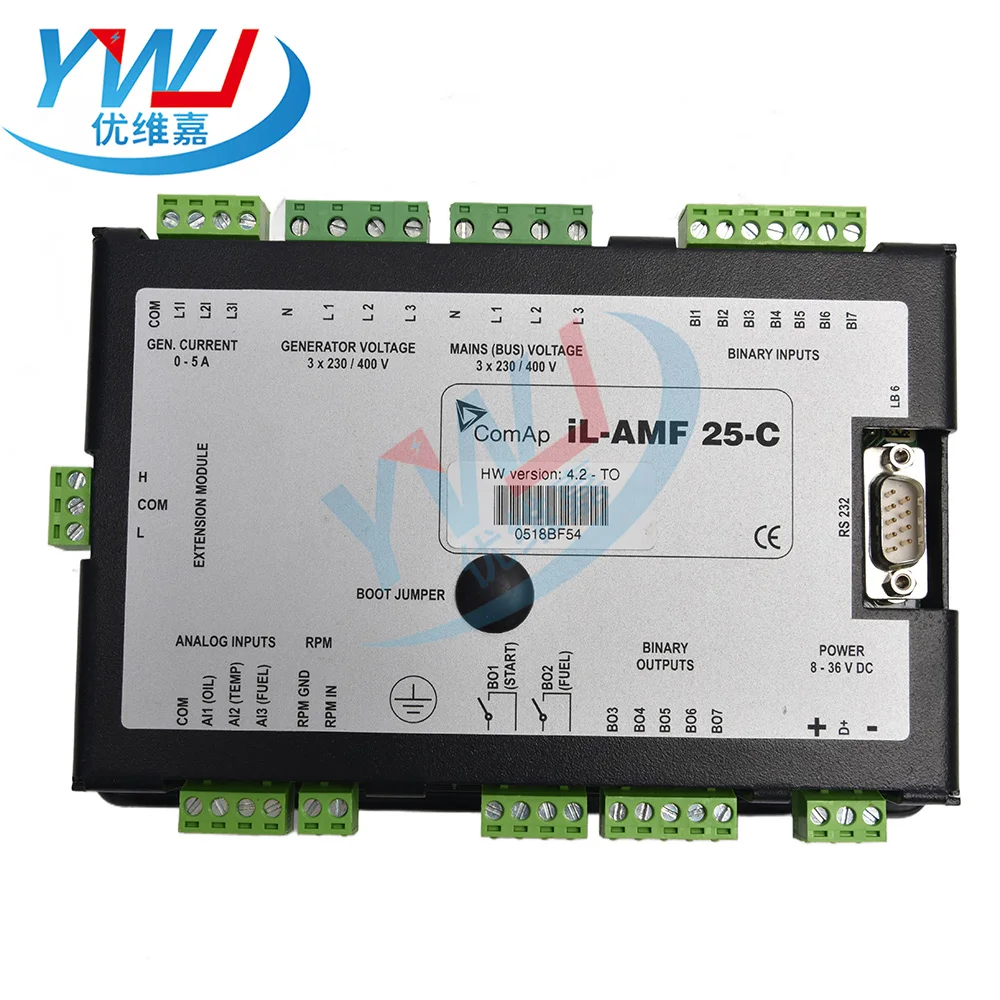 Controlador original Comap IL-AMF 25-C InteliLite AMF25 IL-AMF 25 C