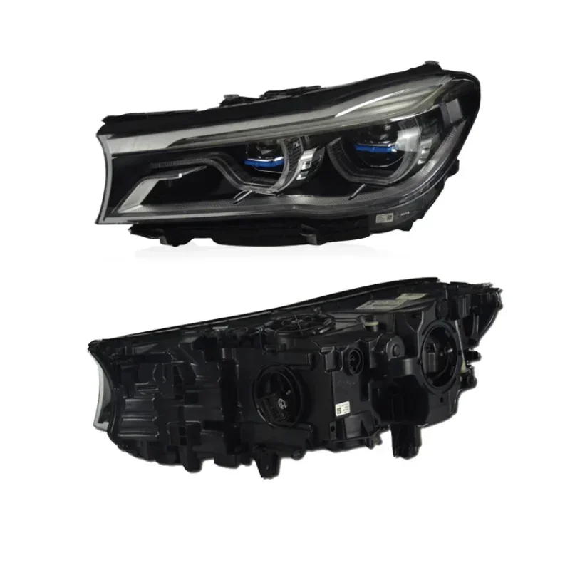 Fit For BMW 7 Headlight 2016-2018 G11 G12 Headlights 740Li 750 Blue Eye LED Headlamps Half Assembly G12 Original Laser Headlamps