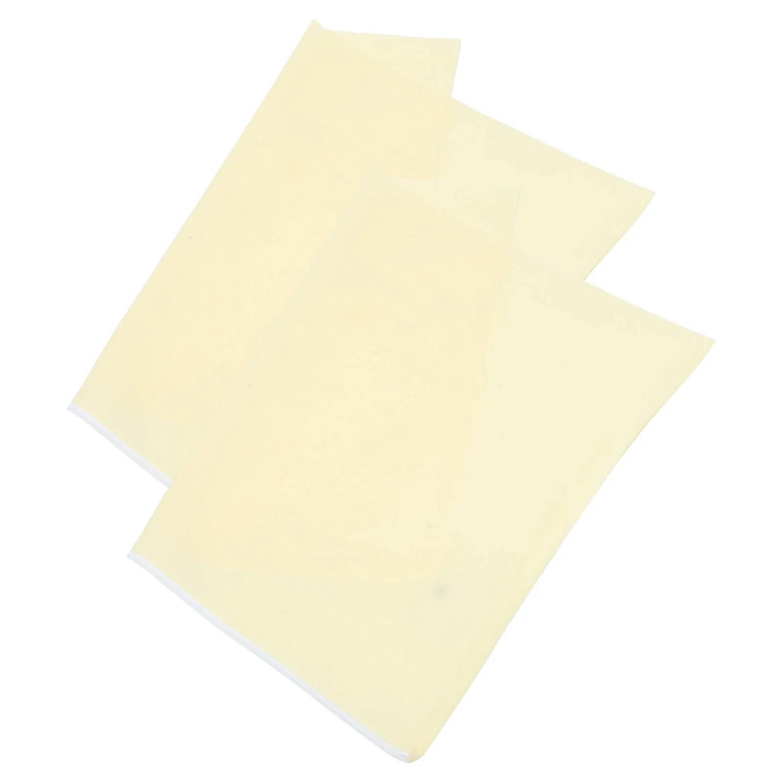 

2pcs Plant Protection Bags Frost Covers 80x100cm Yellow Non woven Fabric Drawstring Rope Zipper Lock Plants Cover Gardening