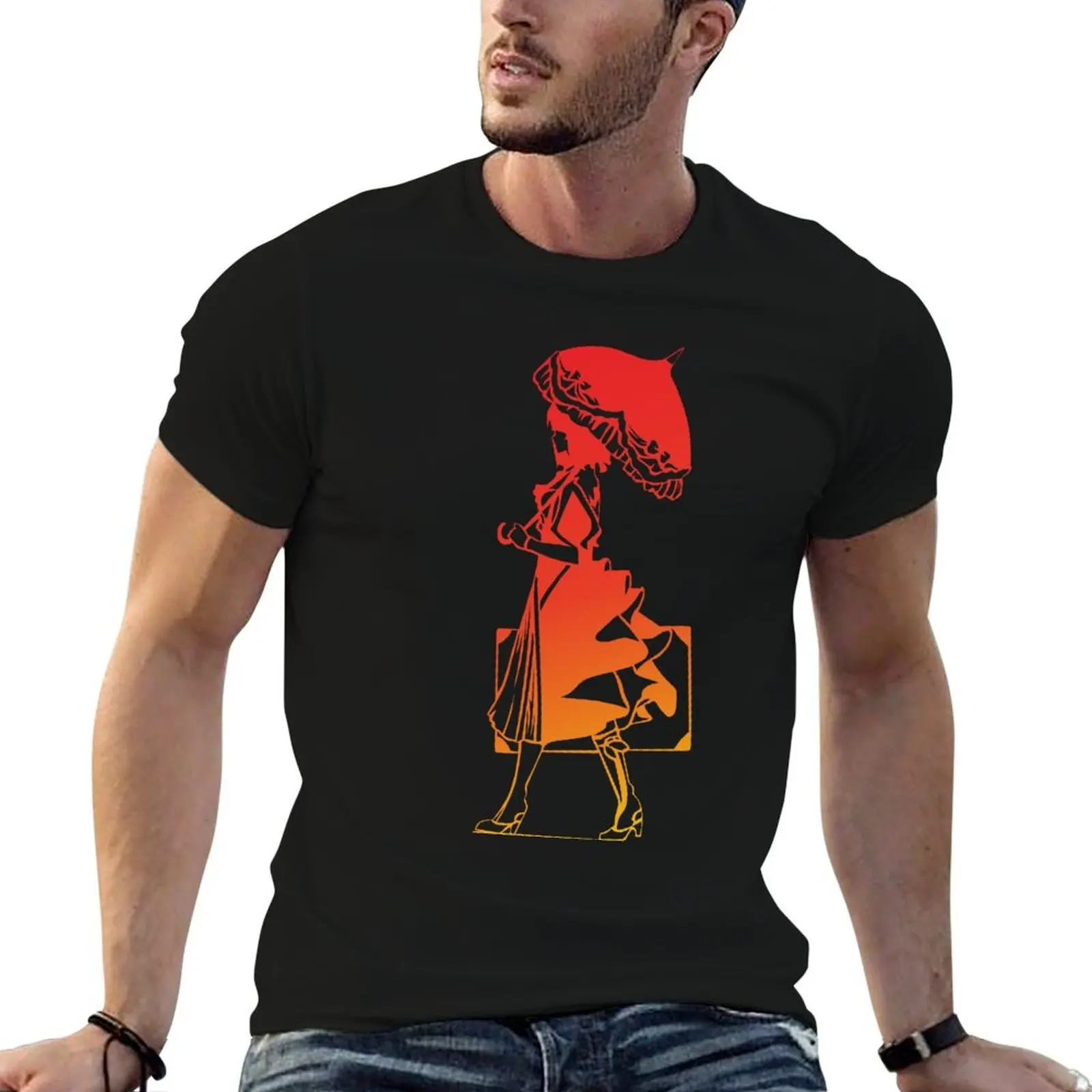 

Violet Evergarden Sunset T-Shirt man t shirt designer cotton t shirt man mens graphic t shirts T-Shirt
