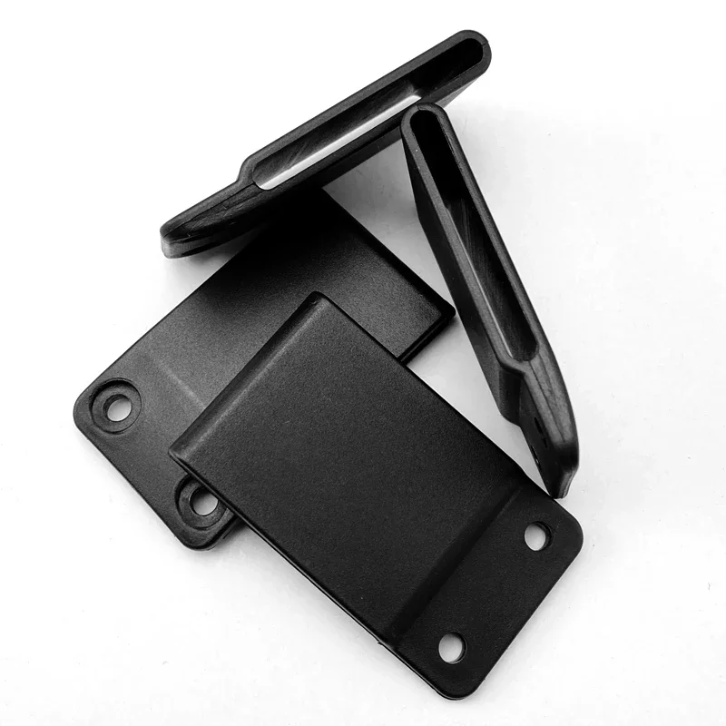 1Sets K Sheath Waist Clip Black KYDEX Making Scabbard Back Clips K Sheath Clamp Custom Accessories Carry Kydex Sheath DIY Parts