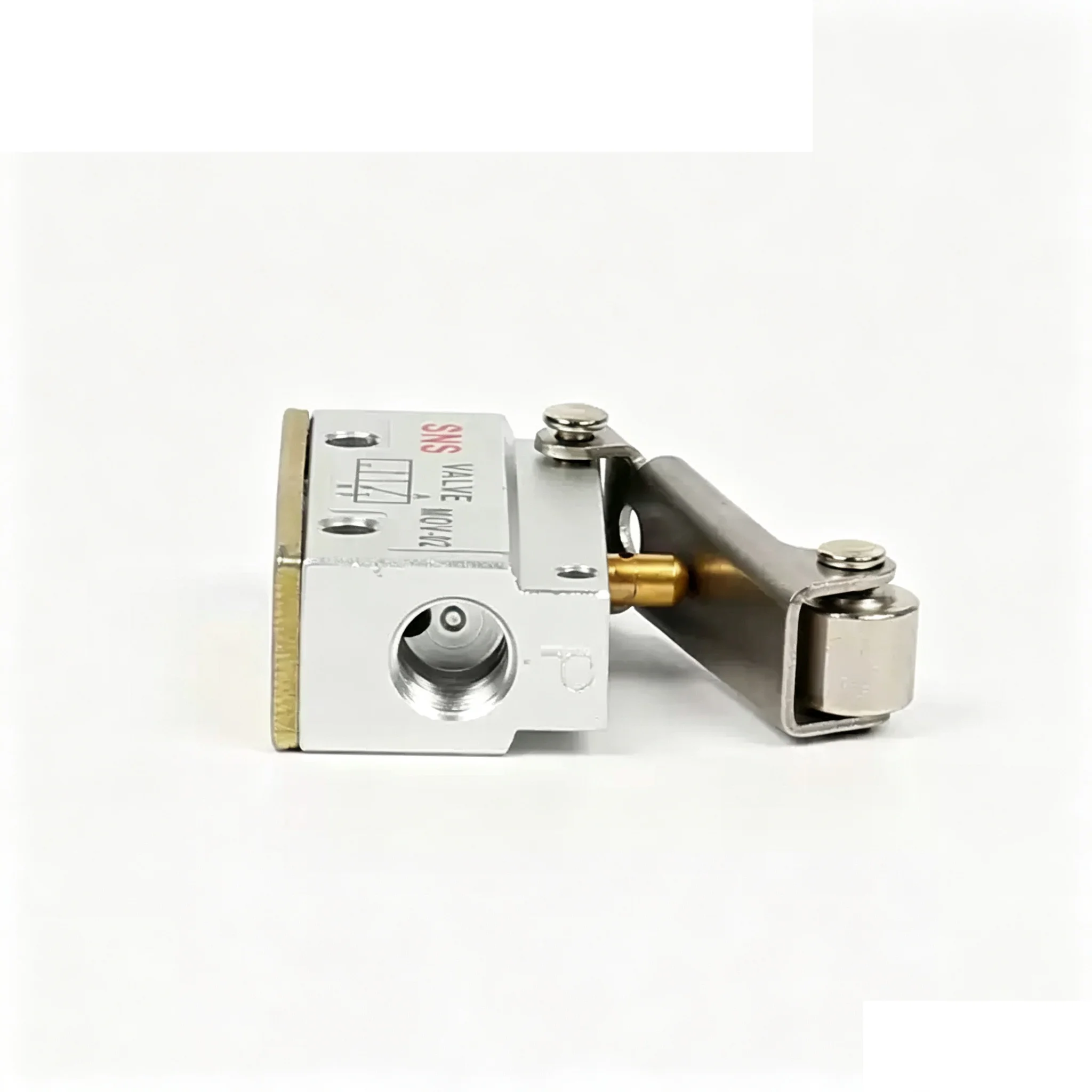  roller‑type normally‑closed mechanical 1‑inlet 1‑outlet pneumatic circuit switch MOV‑02 limit‑travel quick‑exhaust valve