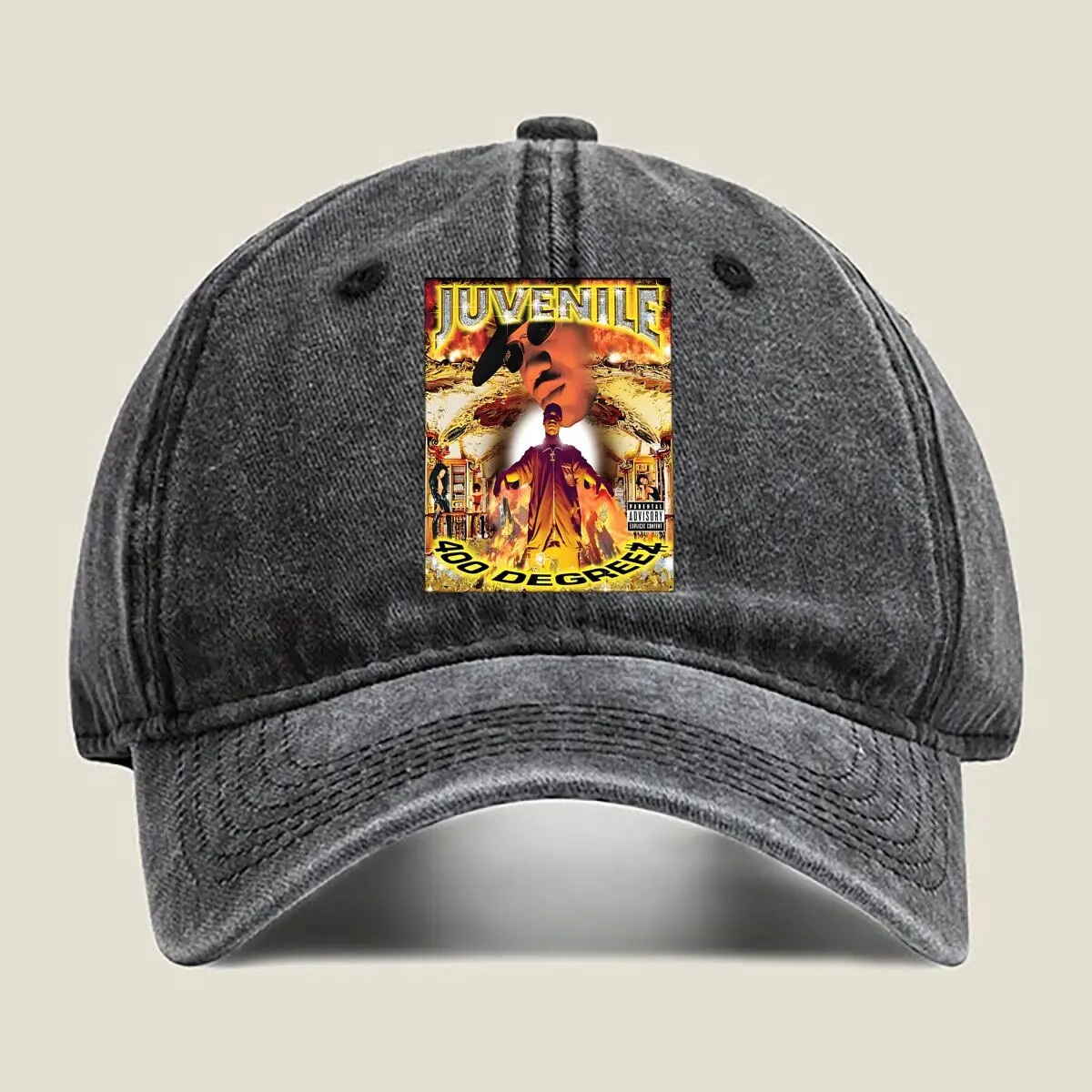 

Juvenile Album Hip - Hop - Inspired Art Washed Baseball Cap