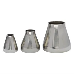 YQBS Weld Concentric Reducer Sanitary 304 Stainless Steel Pipe Connector Fitting