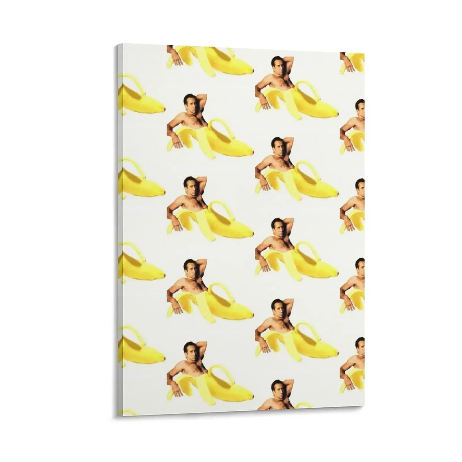 

Nicholas Cage Banana Canvas Painting Picture on the wall ornaments for home Decoration for home