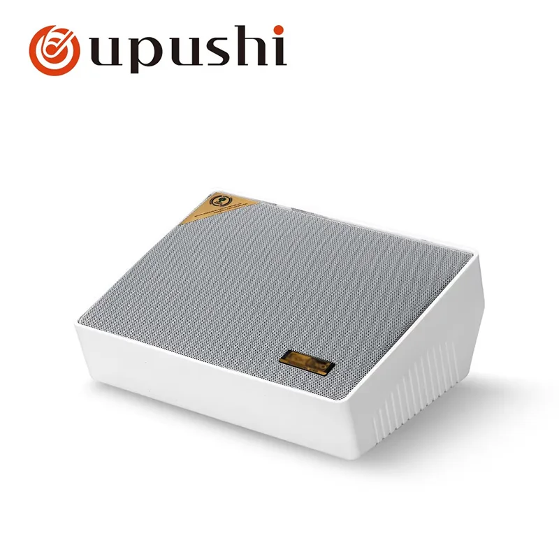 Oupushi 4.5 inch classroom Pa loudspeakers 20W speakers wall mounts background sound system on wall speaker ABS with amplifier