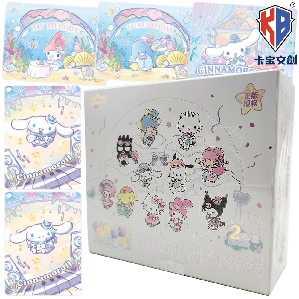 KABAO Official Collection Cards Cute Warm Famous Cartoon Characters Exquisite Craftsmanship Cards for Boys Girls Hobbies Gifts