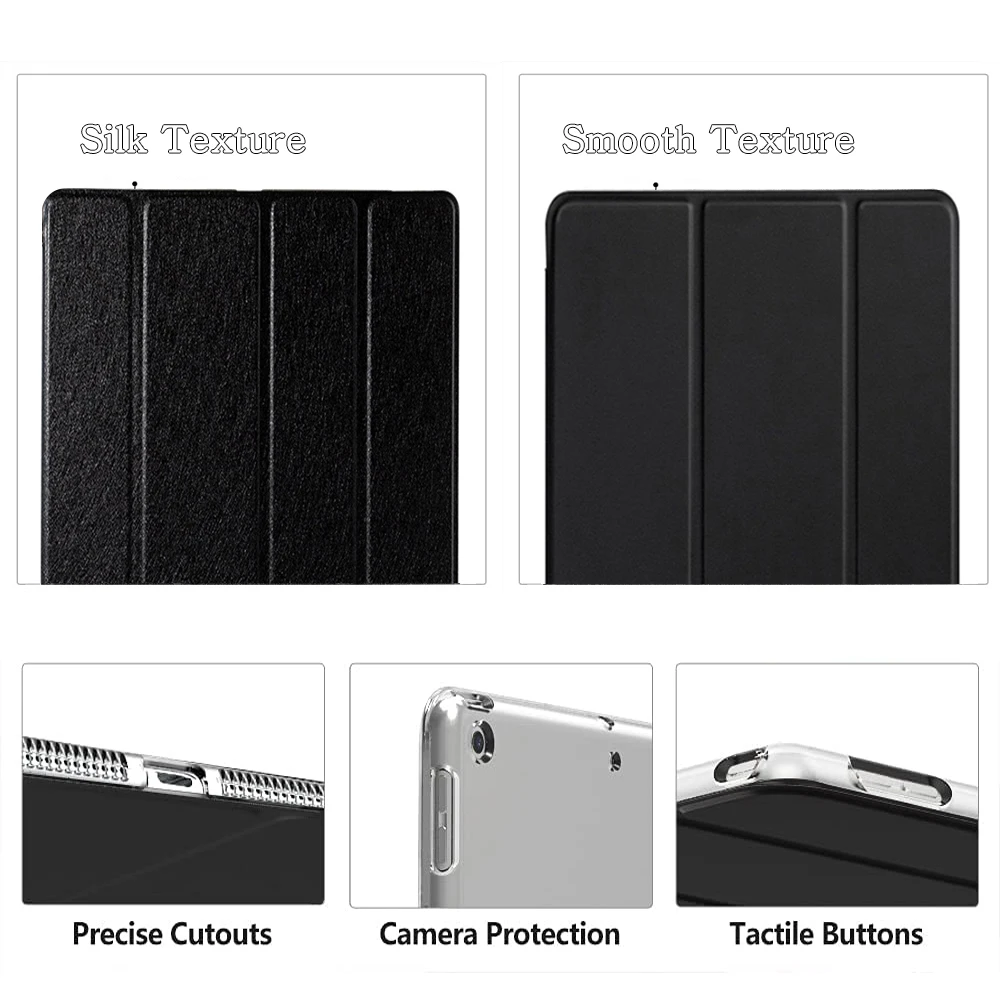 Funda de cuero con soporte magnético para tableta, cubierta inteligente con tapa para Samsung Galaxy Tab A9, 8,7, 2023, SM-X110, SM-X115, X110, X115, X117