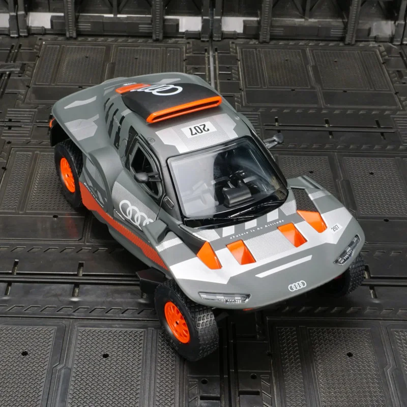 1:24 Audi RS Q e-tron Alloy New Energy Concept Vehicles Model Diecast Metal Toy Off-road Vehicles Car Model Simulation Kids Gift