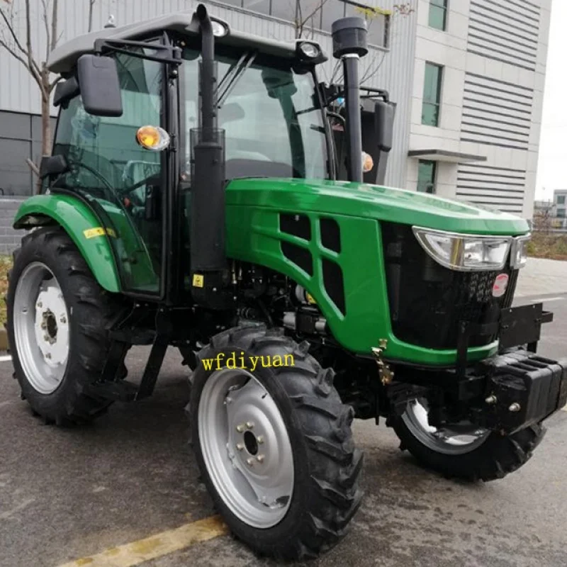 china：Chinese Factory agricultural machinery 4 wheel drive tractors 90hp farm mini tractor tractors for agriculture