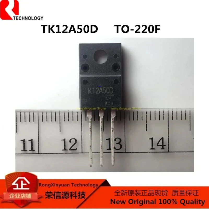 

10pcs TK12A50D K12A50D TO-220F TK12A50D(STA4,Q,M) TK12A50D(STA4,X,S) TK12A50D5 Transistor MOSFET N-CH 500V 12A 100% New original