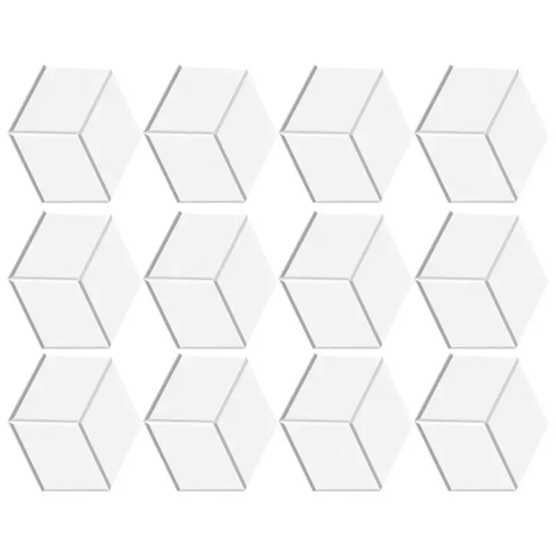 BAAJ-12Pack Acoustic Panels With Self-Adhesive, 12X10.2X0.4Inch Sound Proof Foam Panels, Sound Absorbing Tile For Walls