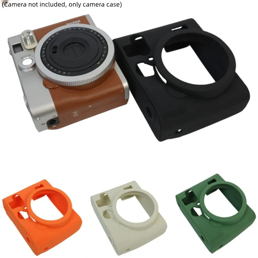 

Silicone Camera Body Case Dustproof Portable Protective Case Shockproof Soft Camera Accessories for Fujifilm Instax mini 90