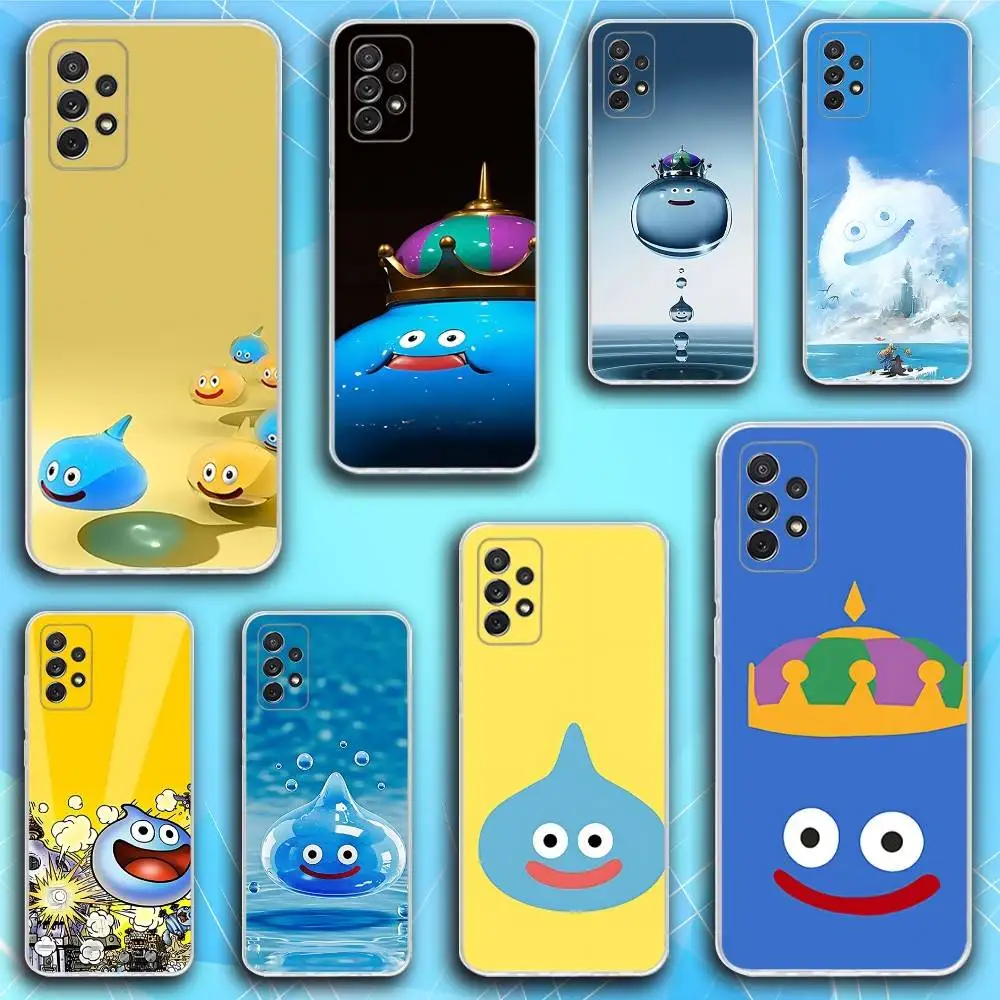 

S-Slime Anime M-Morimori Phone Case For Samsung S30,23,21,22,20, FE lite,S10,9,8,7 PIus Note20ultra Soft Transparent