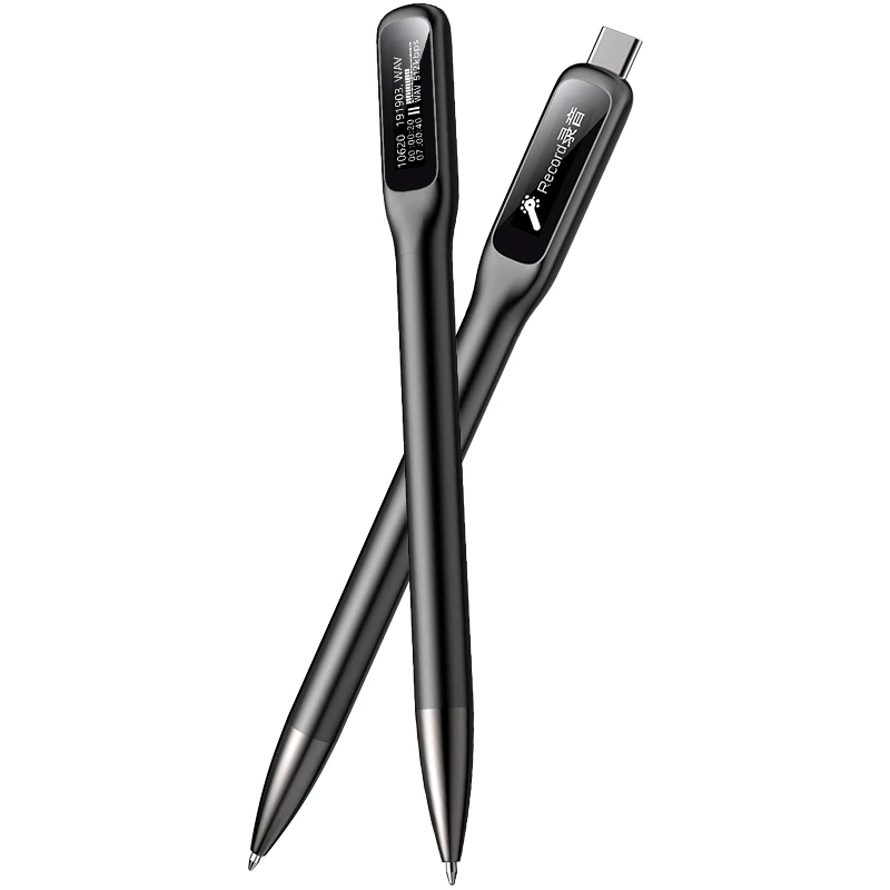 شاشة OLED للمسجل الصوتي على شكل قلم Famue L65 - إلغاء الضوضاء عالي الدقة من النوع C للهواتف، ملاحظات الفصول الدراسية/الاجتماعات، محمولة #3