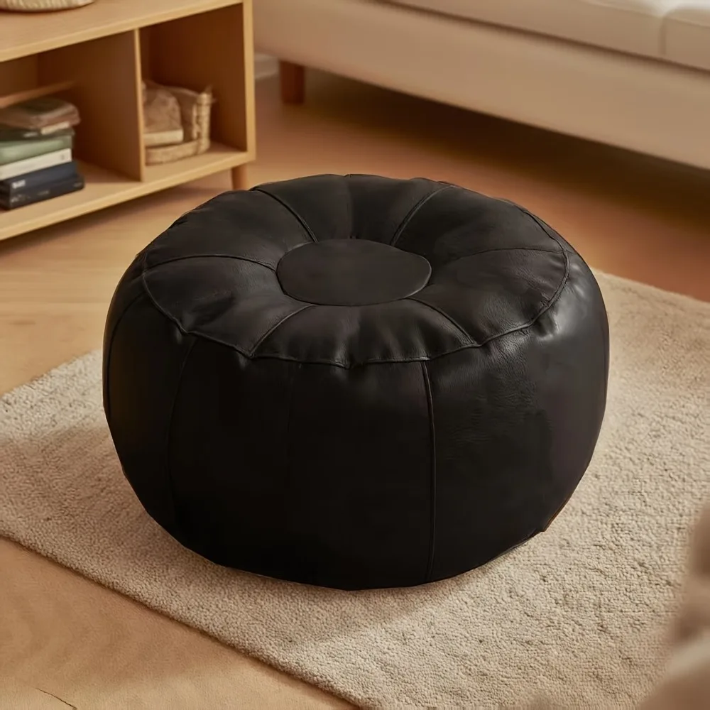 1 Removable Bean Bag Cover Pebble Design Storage Sofa Slipcover for Home Decor No Filling Non Leather