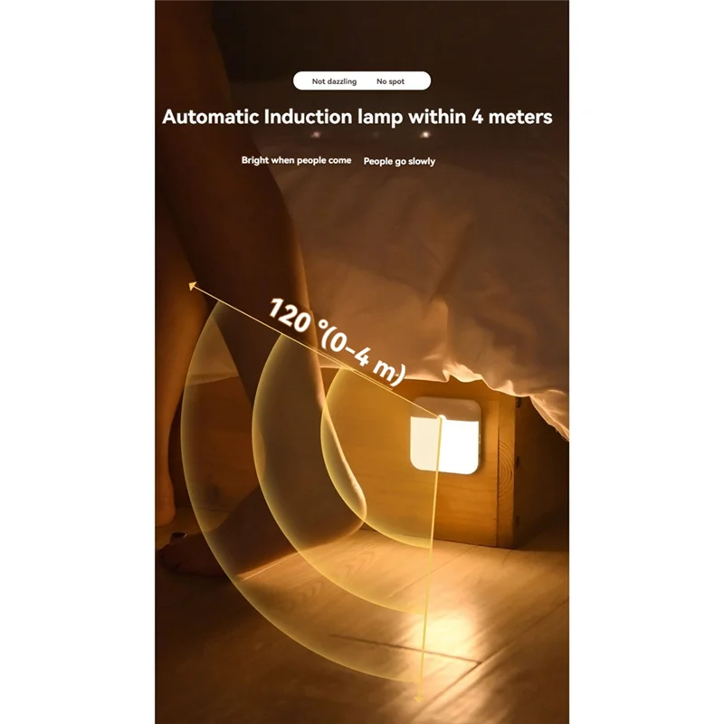 

CYCLI-Motion Sensor Light Rechargeable LED Lamp For Bedroom Kitchen Stair Hallway Wardrobe Cupboard Lighting