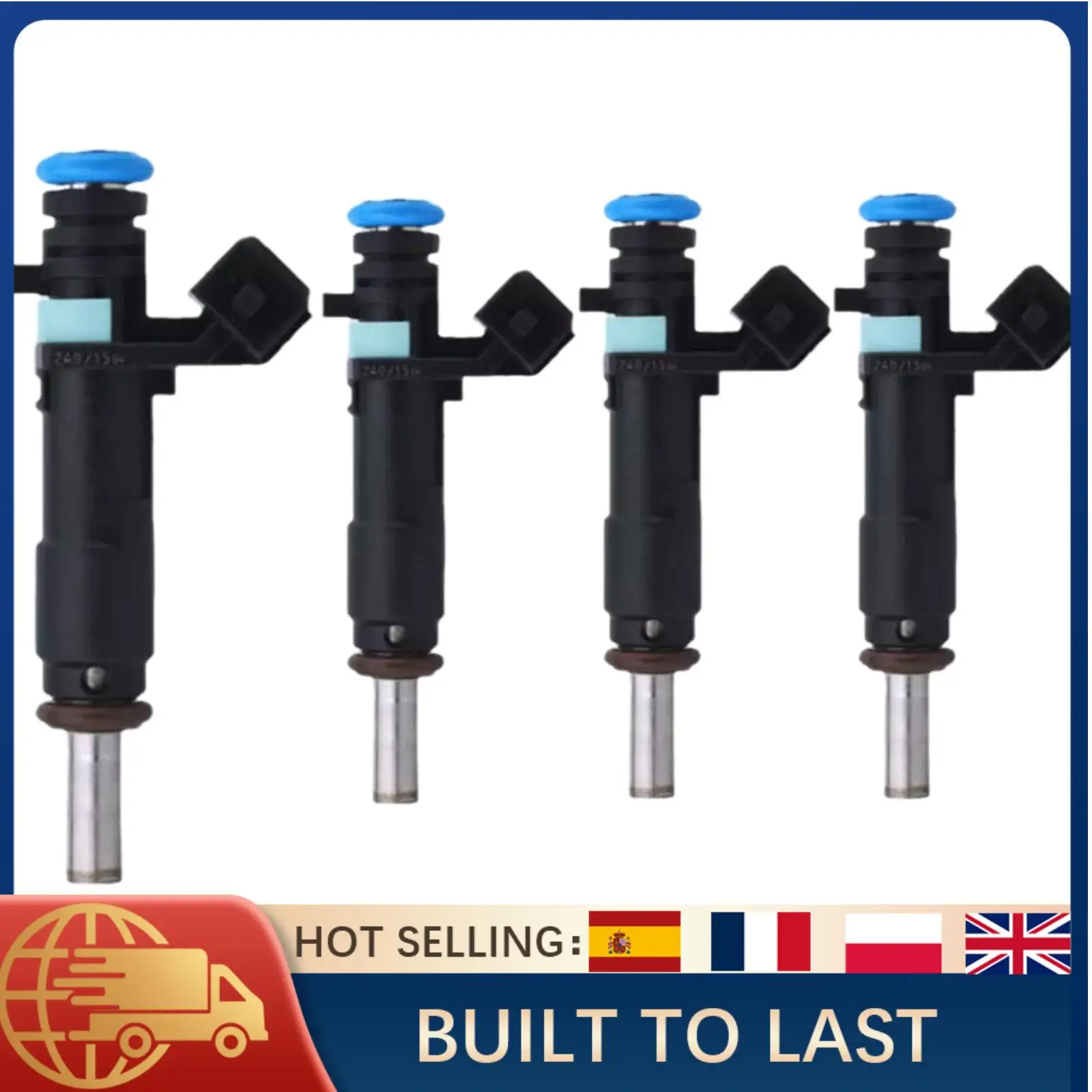 

OE 55570284 Fuel Injectors 4PCS For Chevy Sonic 1.8L 2012-2018 & For Cruze 1.8L 2011-2016 Engine Auto Parts Injector Set