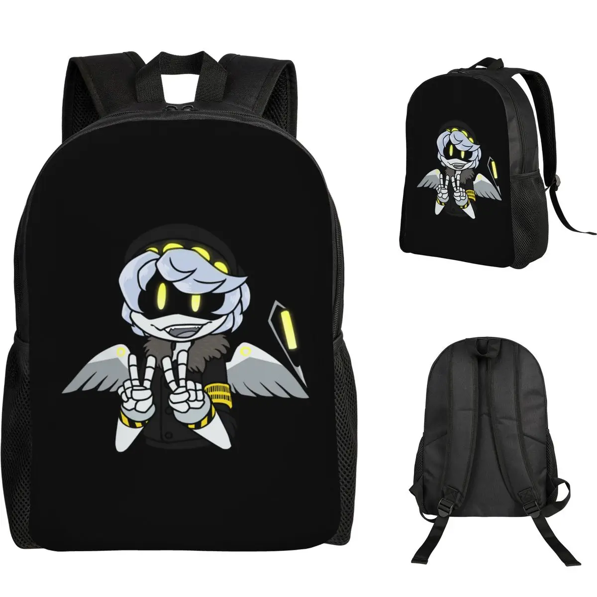 

Murder Drones N Backpack Student Boys Girls BookBag School Bag Laptop Shoulder Bags