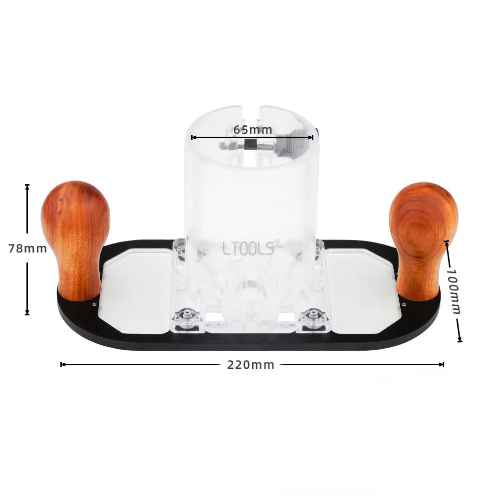 NEW Hand-held Router Plunge Base for Engraving Inlay Slotted Cutting Logo Carving Marking Trimming Machine Base Woodworking Tool