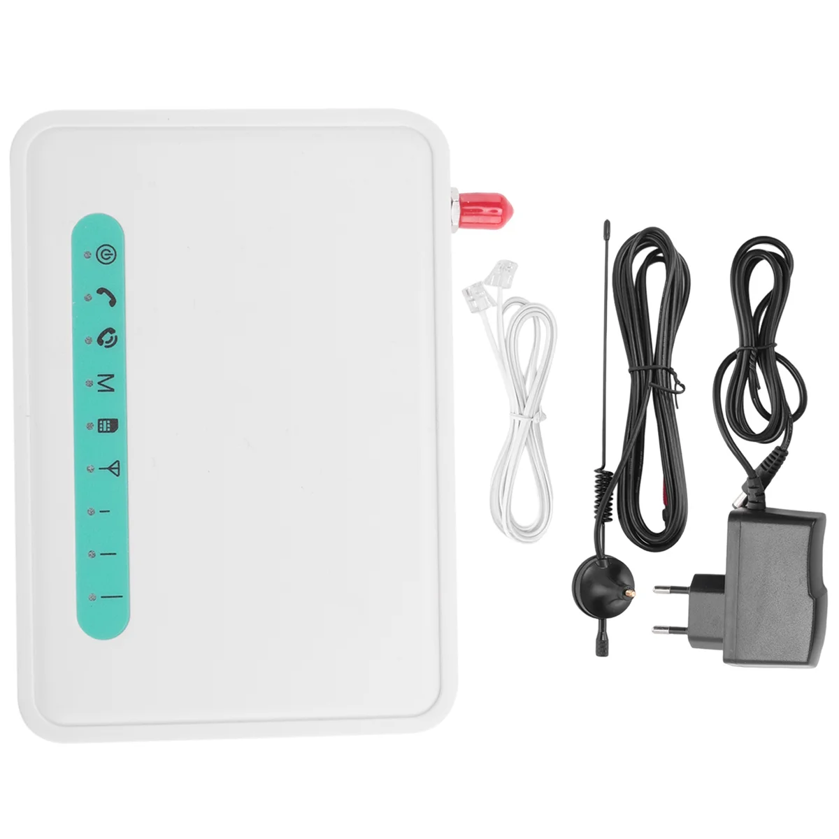 A98T محطة لاسلكية ثابتة رباعية الموجات GSM بطاقة SIM خط الهاتف سطح المكتب المتصل الاتصال الهاتفي GSM850/900/1800/1900MHZ الاتحاد الأوروبي التوصيل