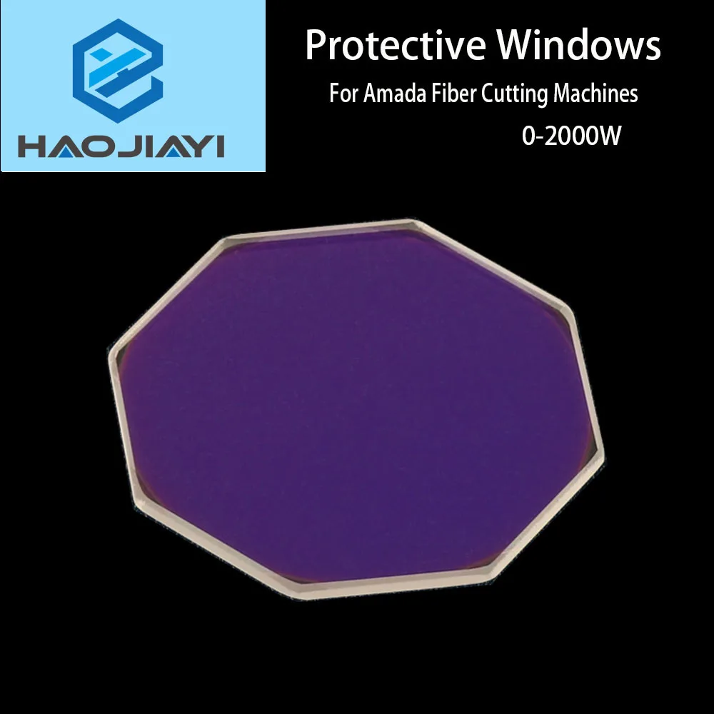 

Laser 0-2000W Protective Windows Dia.33mm T1.5 Quartz Fused Silica JGS1 for Amada 1064nm Fiber Laser Cutting Machine