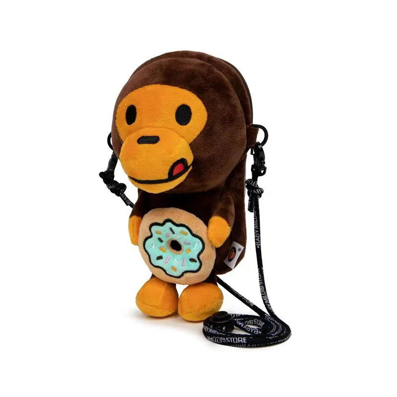 Monkey Mobile Phone Bag Milomonkey Phone Bag Shoulder Bag Messenger Shoulder Bag Give Cute Doll backpack Holiday Gifts To Girls